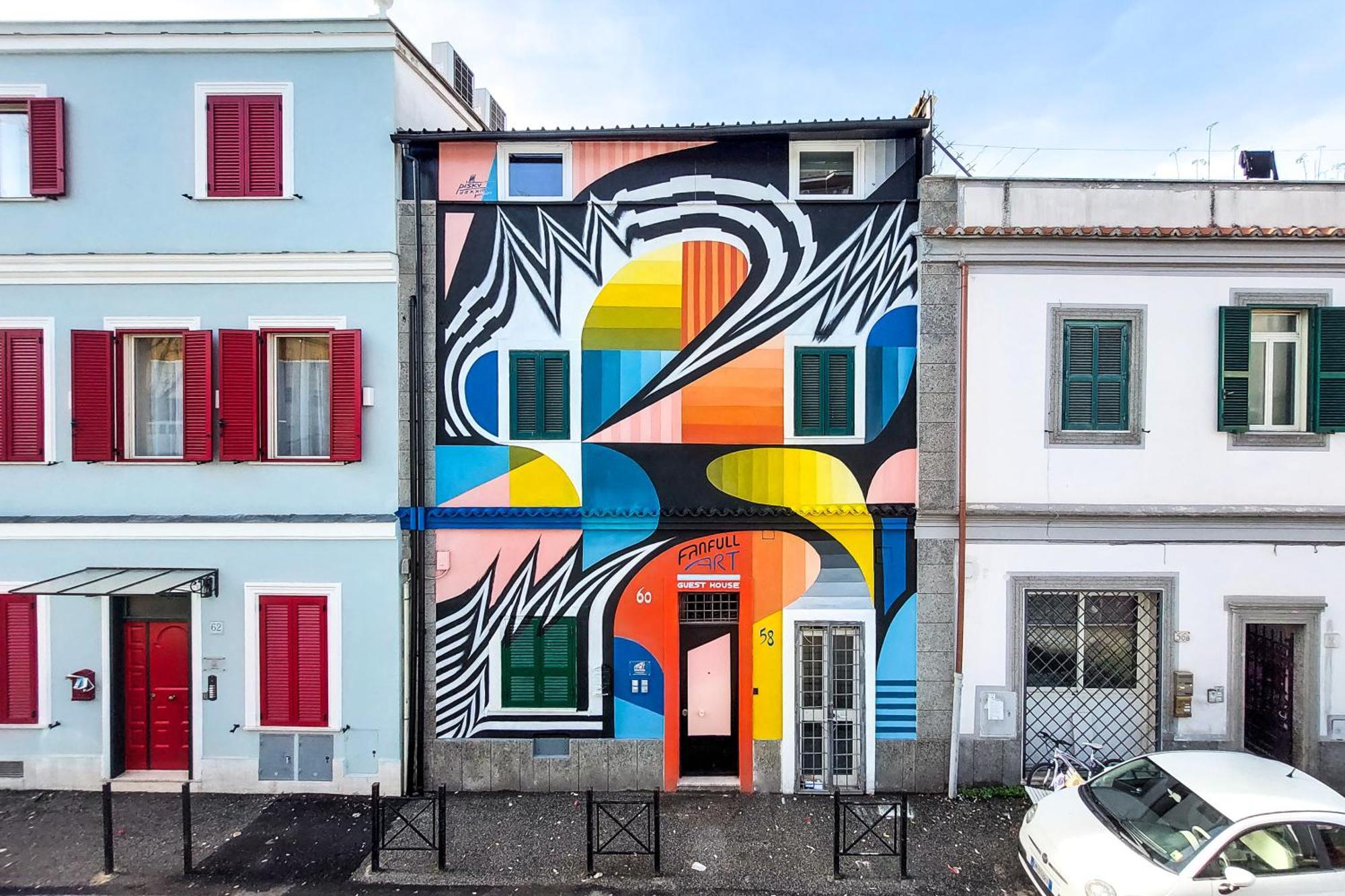 Fanfullart Otel Roma Dış mekan fotoğraf