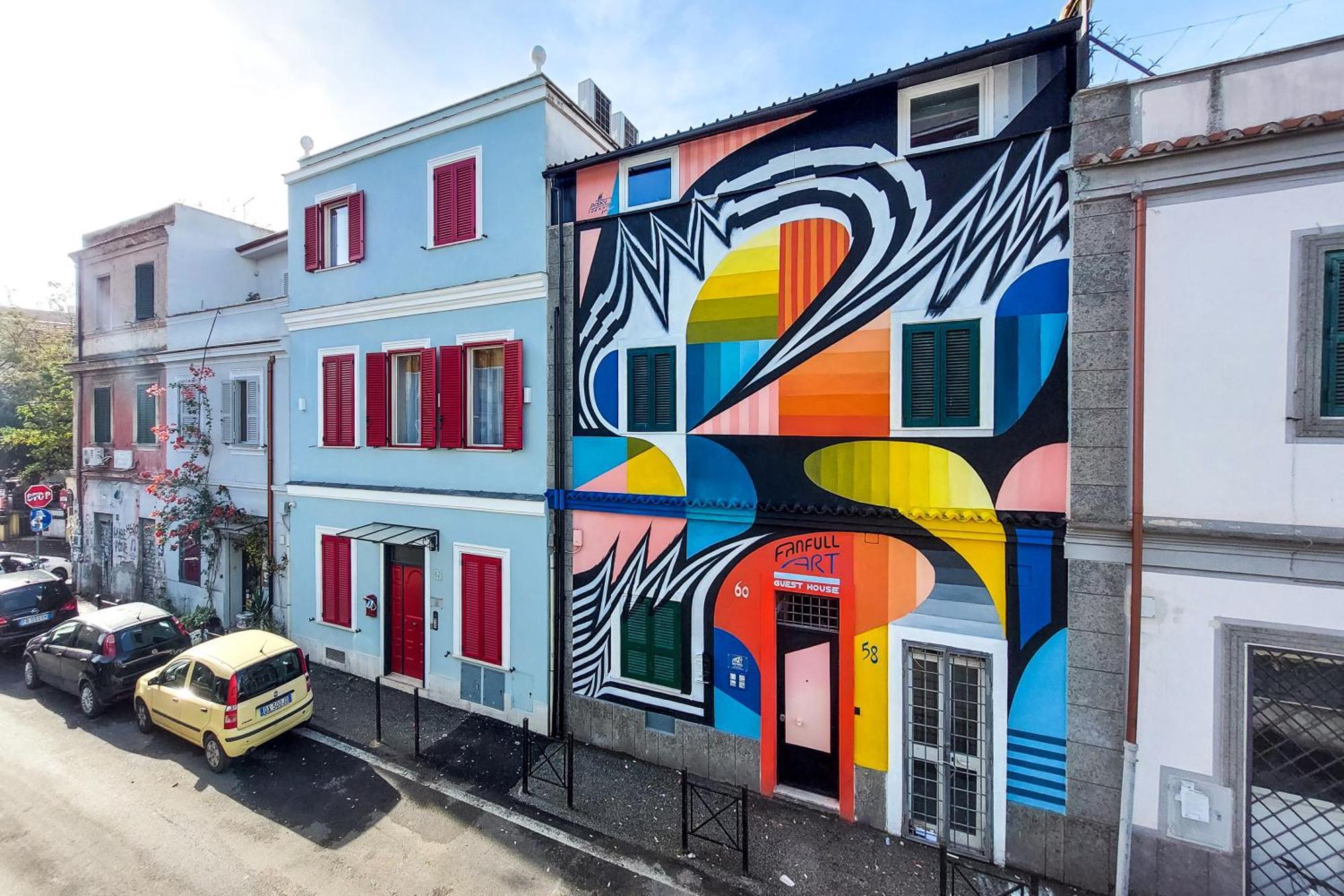 Fanfullart Otel Roma Dış mekan fotoğraf